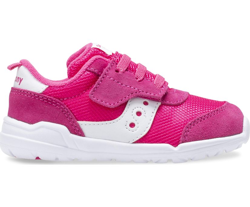 Saucony Jazz Riff Kids' Sneakers Pink / White | AU 737OKIR